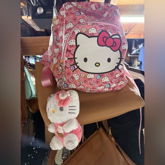 Hello Kitty Pink mini backpack - Picture 1 of 7